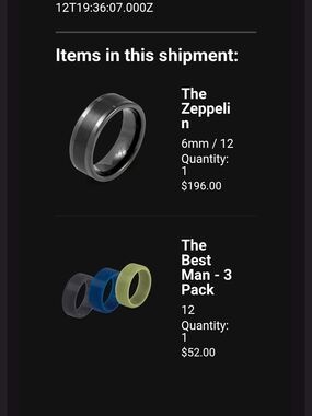 The Best Man 3-Pack Silicone Rings - Black, Blue, Lime